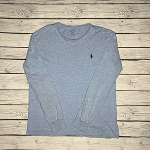 Polo Blue long Sleeve Shirt
